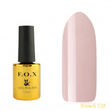Гель-лак F.O.X French 12 мл №728