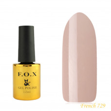 Гель-лак F.O.X French 12 мл №729