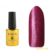 F.O.X gel-polish gold Pigment 006, 12 ml