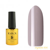 F.O.X gel-polish gold Pigment 016, 12 ml