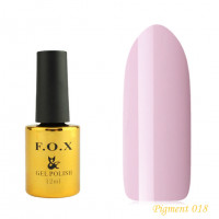 F.O.X gel-polish gold Pigment 018, 12 ml