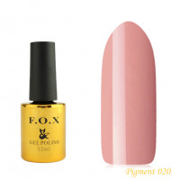 F.O.X gel-polish gold Pigment 020, 12 ml