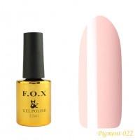 F.O.X gel-polish gold Pigment 022, 12 ml