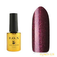 F.O.X gel-polish gold Pigment 026, 12 ml