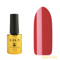 F.O.X gel-polish gold Pigment 061, 12 ml