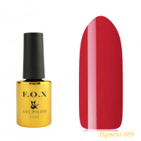 F.O.X gel-polish gold Pigment 089, 12 ml