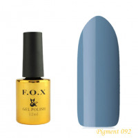 F.O.X gel-polish gold Pigment 092, 12 ml