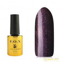 F.O.X gel-polish gold Pigment 095, 12 ml