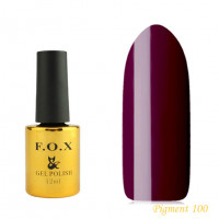 F.O.X gel-polish gold Pigment 100, 12 ml