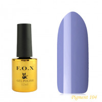 F.O.X gel-polish gold Pigment 104, 12 ml