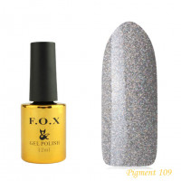 F.O.X gel-polish gold Pigment 109, 12 ml