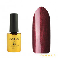 F.O.X gel-polish gold Pigment 119, 12 ml