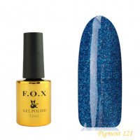 F.O.X gel-polish gold Pigment 121, 12 ml