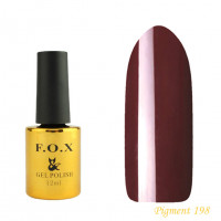 F.O.X gel-polish gold Pigment 198, 12 ml