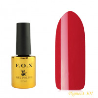 F.O.X gel-polish gold Pigment 301, 12 ml