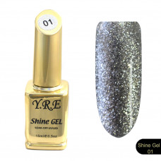SHINE GEL YRE 15 ml (Хром) №1