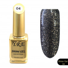 SHINE GEL YRE 15 ml (Серый) №4