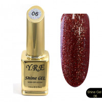 SHINE GEL YRE 15 ml (Красный) №6