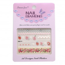 Наклейка 3D Nail Diamond