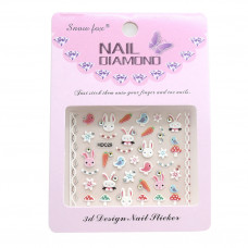 Наклейка 3D Nail Diamond