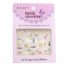 купить Наклейка 3D Nail Diamond